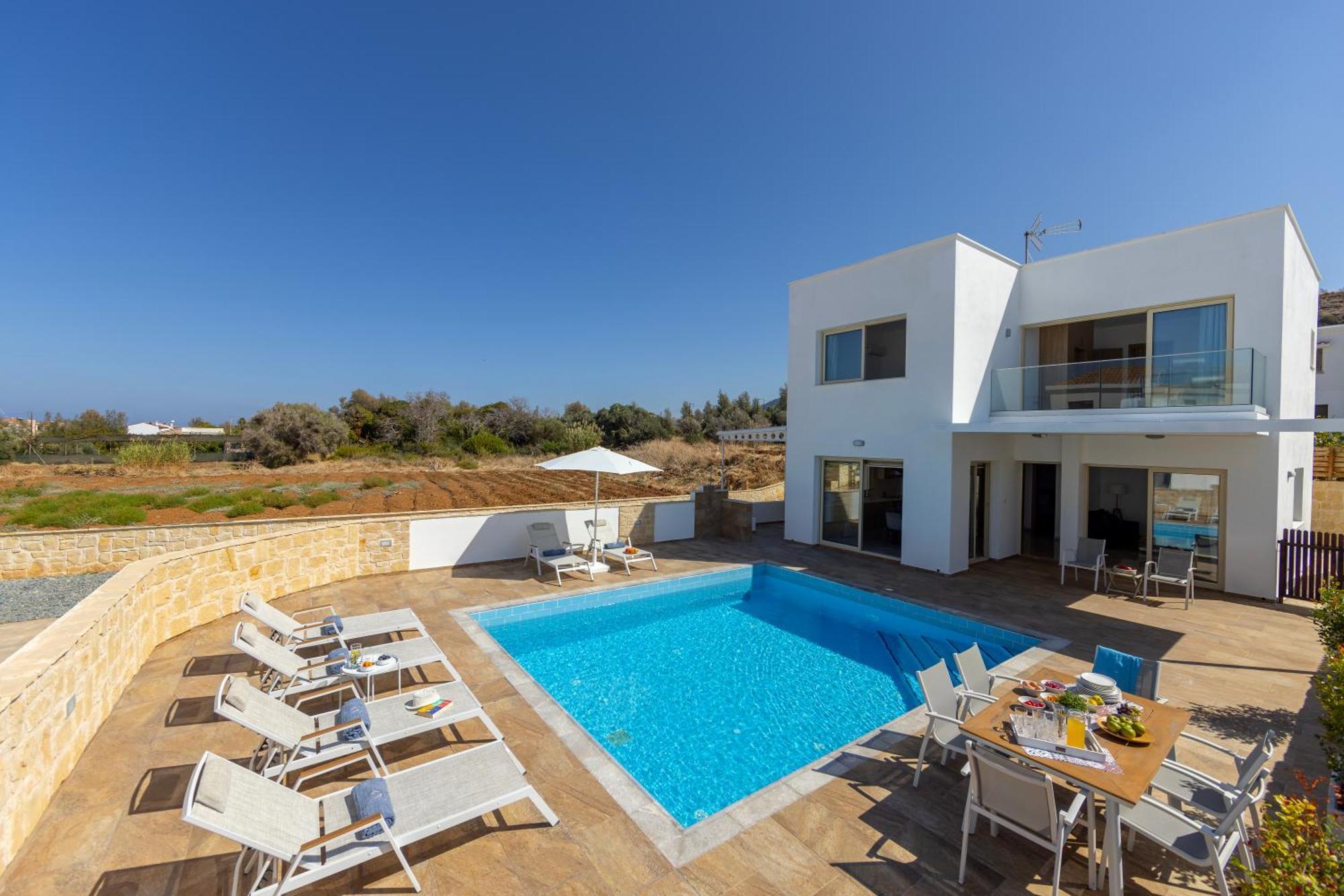 Diana Seaside Villas Pomos Kamer foto